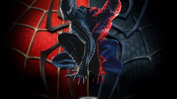 Черный человек паук Spider man 2