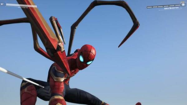 Человек паук том Холланд Железный паук