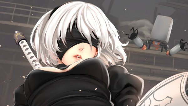 NIER Automata 2b White