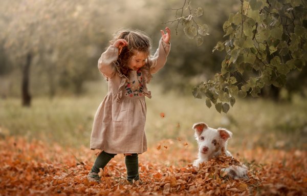 Осень дети радость