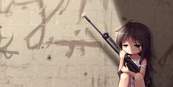 Аниме девушки с оружием