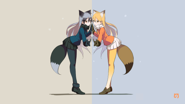 Kemono friends аниме лиса