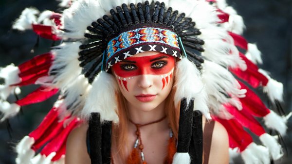 Красивые девушки индейцы