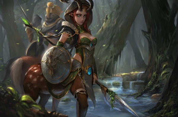 Enchantress Dota 2 Art