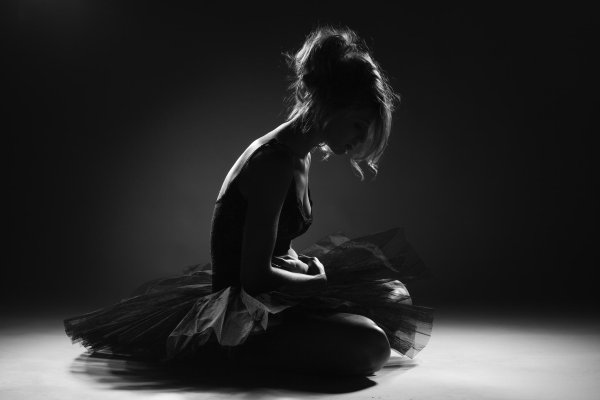 Балерина в темноте