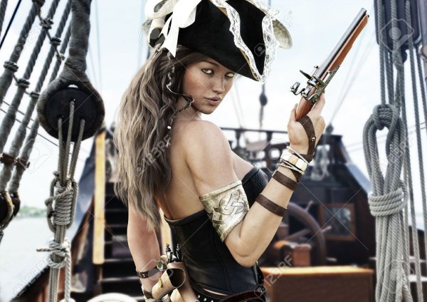 Элизабет Капитан корабля пираты 18