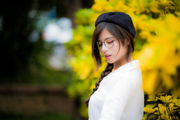 Японские девушки в очках