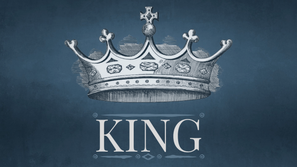 Король надпись с короной