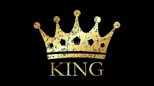 Король надпись с короной