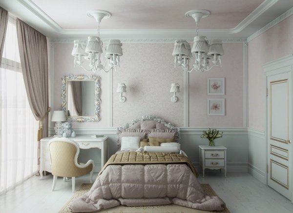 Спальня в стиле Романтизм
