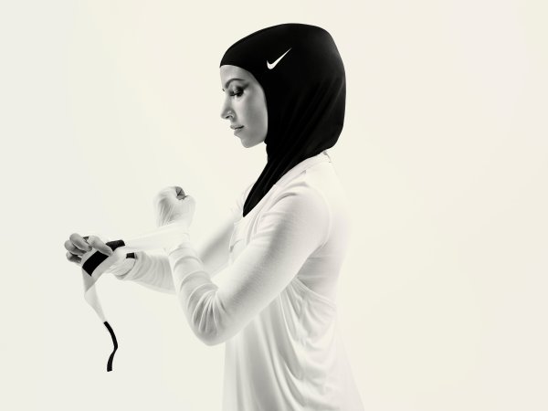 Спортивная мусульманка