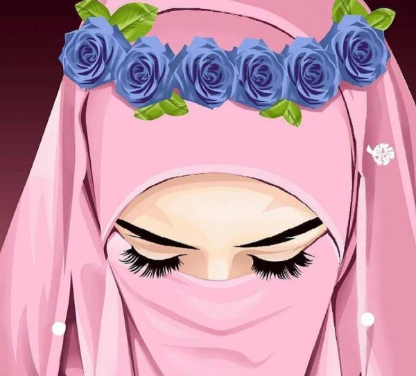 Мусульманка в хиджабе