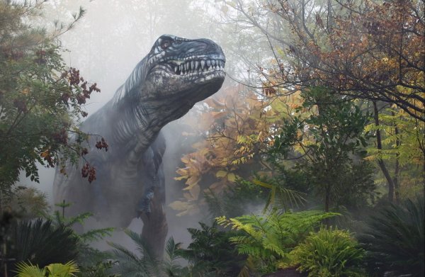 Тираннозавр мир Юрского периода 3