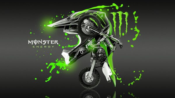 Monster Energy мотоциклы мотоциклы
