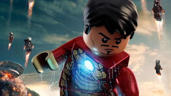 Лего Марвел Супергерои Железный человек