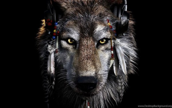 Волк шаман