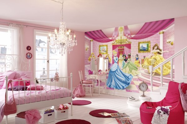 Комната с принцессами Диснея