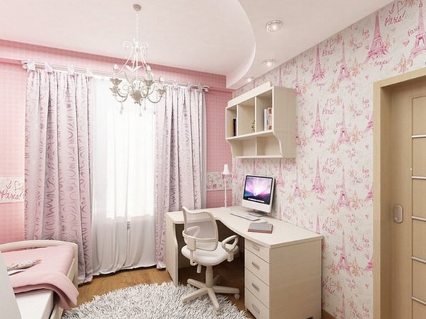Дизайн комнаты для девочки