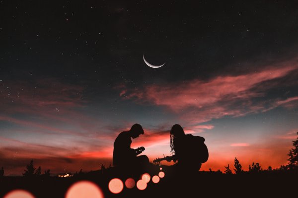 Ночное небо романтика