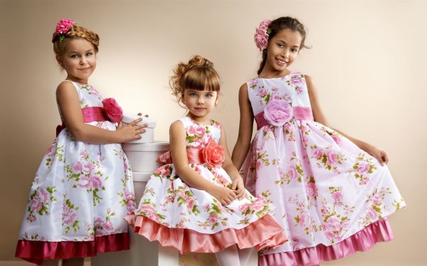Красивые платья для девочек