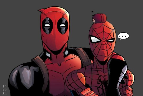 Spider man and Deadpool