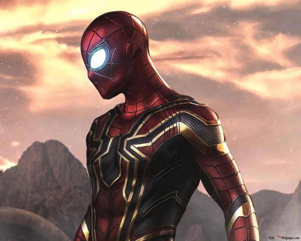 Человек паук костюм Тони Старка