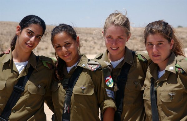 ЦАХАЛ армия обороны Израиля девушки