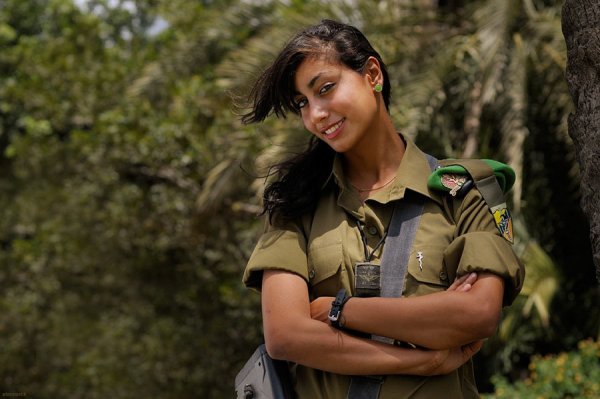 Красивые еврейки армии Израиля