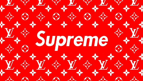 Supreme x Louis Vuitton обои