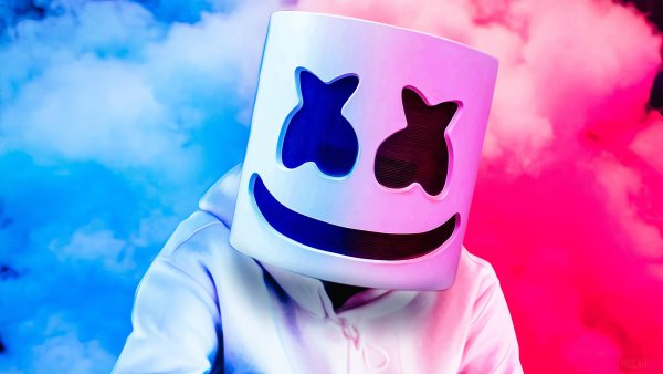 Кристофер Комсток Marshmello без маски