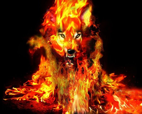 Огненный волк Пандемониум