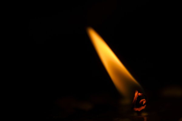 Пламя свечи для фотошопа