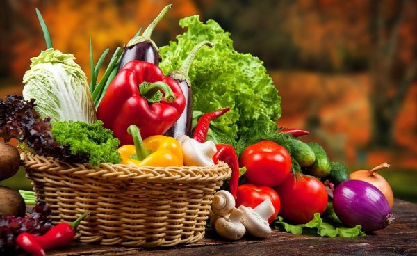 Фрукты и овощи в высоком разрешении