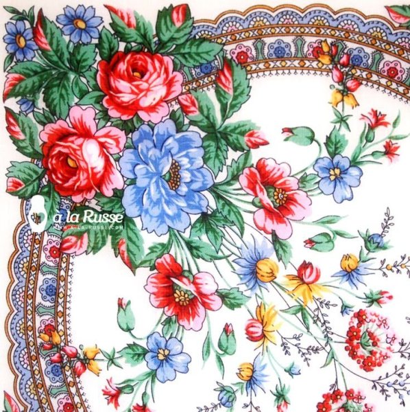 Русский платок орнамент