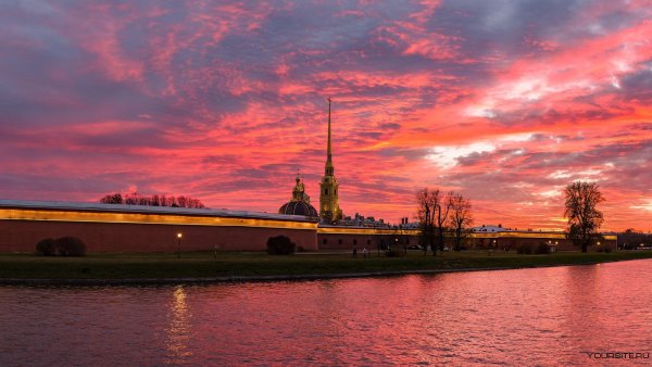 Петропавловская крепость панорама