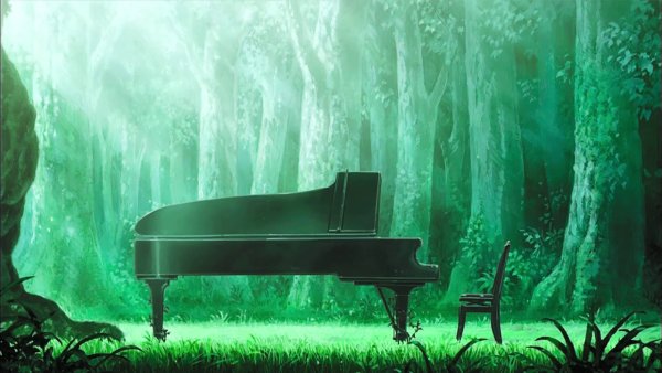 Лесной рояль аниме