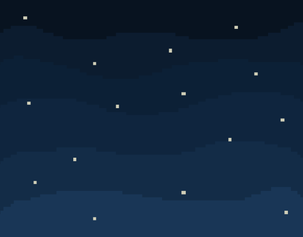 Звездное небо пиксель арт