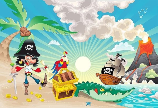 Остров пиратов для детей