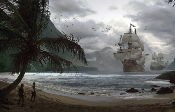 Тортуга пираты Карибского моря