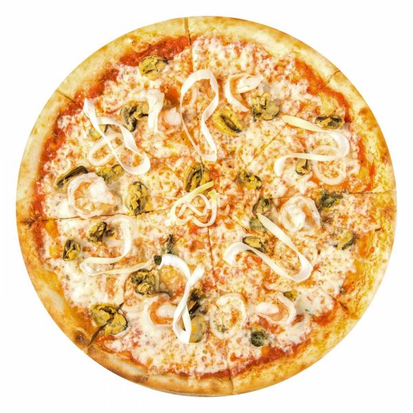 Пицца маринара с морепродуктами