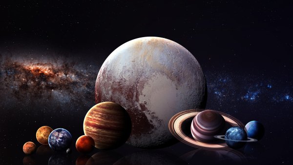 Плутон в солнечной системе