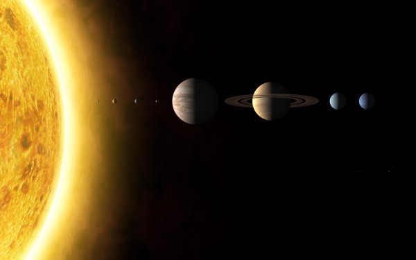 Планеты солнечной Сатурн Меркурий