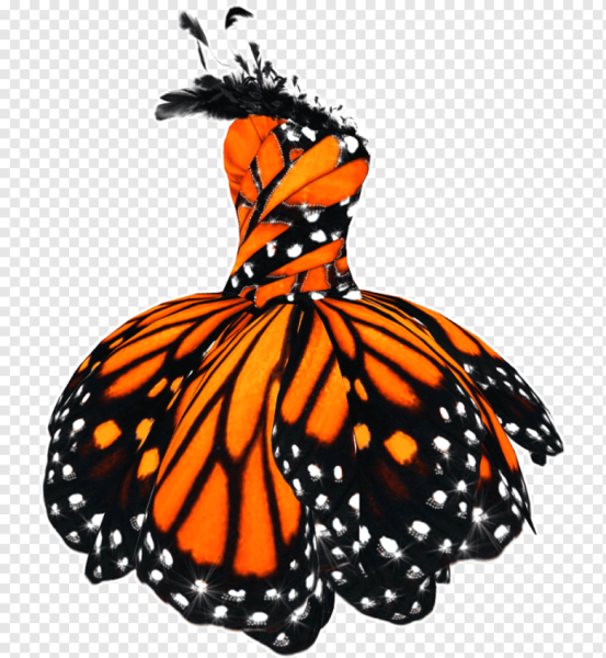 Платье бабочка дизайнерское
