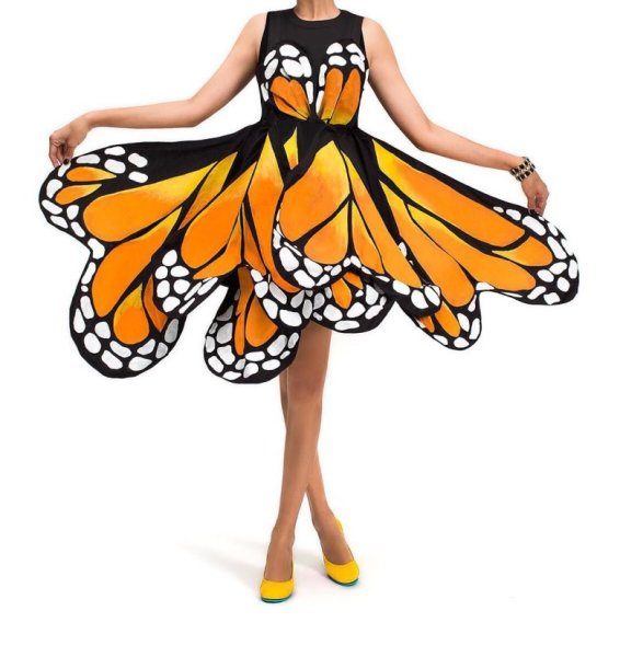 Платье бабочки для детей