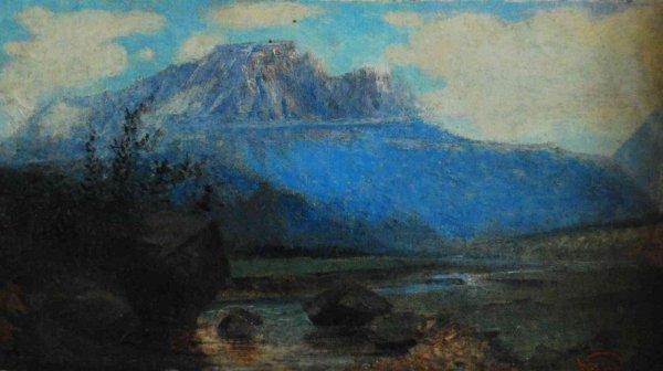 Коста Хетагуров картина гора столовая