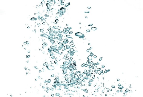Водные пузырьки без фона