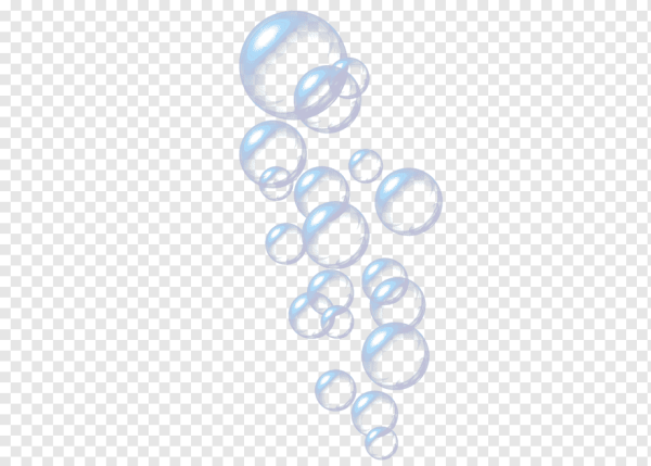Пузырьки воздуха на прозрачном фоне