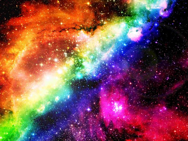 Разноцветная Галактика