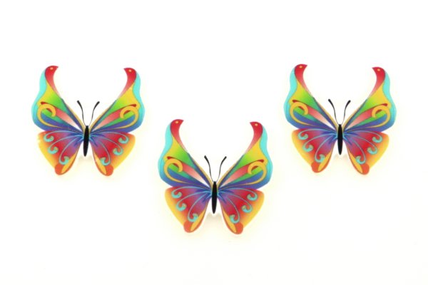 Радужные бабочки для печати