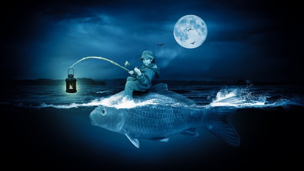 Рыбак с рыбой
